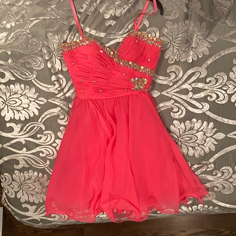 Hot Pink mini dress